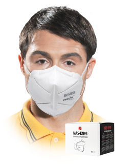 Reis MAS KN95 W hygienická rouška 5vrstvá bílá 20 Ks