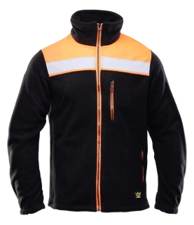 Polstar Seven Kings RIVAL ORPO mikina Black/Orange