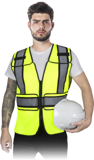 Reis KOS FLEX HI-VIS výstražná vesta žlutá M-3XL