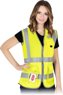 Reis KOS LADY HI-VIS Dámská výstražná vesta žlutá S-3XL