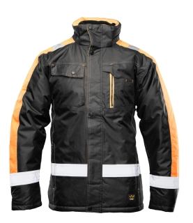 Polstar Seven Kings Rival BO reflexní zimní bunda Black/Orange