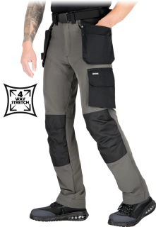 Leber&Hollman VERDON 4-way stretch kalhoty Green 46-62