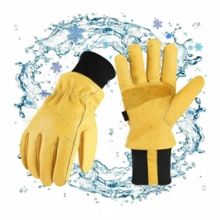 Madeva AX-MECHANIC WIN Winter rukavice Yellow 9-11