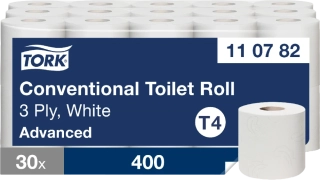 Tork 110782 Advanced 250 3V toaletní papír bílý 30 ks