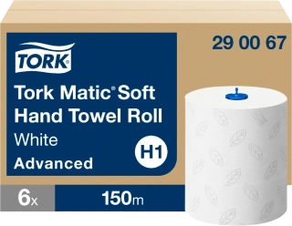 Tork Matic 120067 2V papírové utěrky bílé 6 rolí