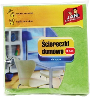 Jan Niezbedny Domácí utěrka 3 ks zelená 38x40