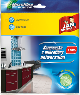 Jan Niezbedny MIKRO utěrka z mikrovlákna zelená Uni