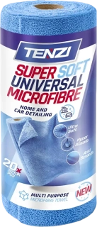Tenzi TS0019 utěrka z mikrovlákna modrá 20 ks 35x35 cm