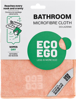 York Bathroom utěrka z mikrovlákna oranžová 40x40 cm