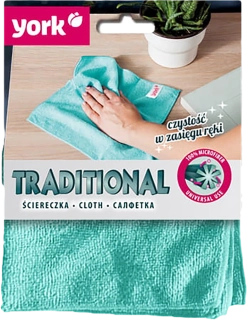 York Traditional Savý hadřík z mikrovlákna zelená uni