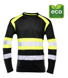Polstar Seven Kings ECO RIVAL tričko s dlouhým rukávem Black/Yellow
