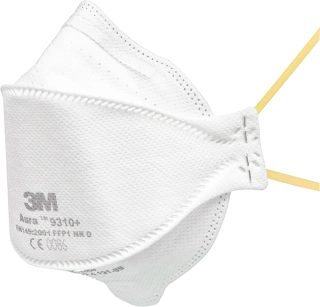 3M MAS Aura™ 9310+ FFP1 NR D Filtrační polomaska 20 ks