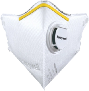 Honeywell MAS 2111 FFP1 Polomaska ​​s ventilem 10 ks