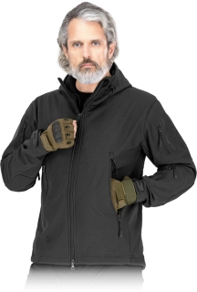 Tactical Guard MOSS Softshellová bunda Black M-3XL