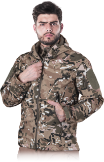 Tactical Guard MOSS Softshellová bunda Camo M-3XL