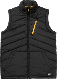Caterpillar CAT ESSENTIAL pánská prošívaná vesta black