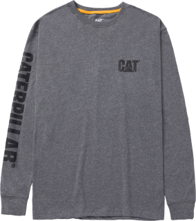 Caterpillar CAT LSS tričko s dlouhým rukávem grey