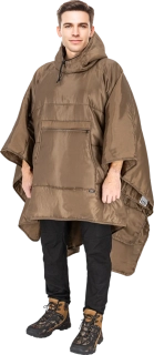 Tactical Guard Zateplené pončo Kojot
