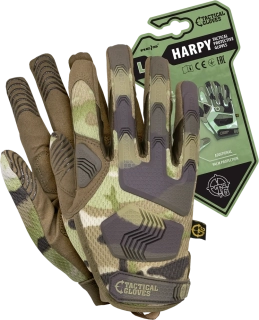 Reis Tactical RTC HARPY rukavice camo/green M-XL
