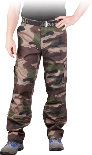 Leber&Hollman HUNSPO kalhoty 2v1 Camo/Green 46-62