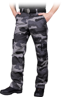 Leber&Hollman HUNSPO kalhoty 2v1 Camo/Grey 46-62