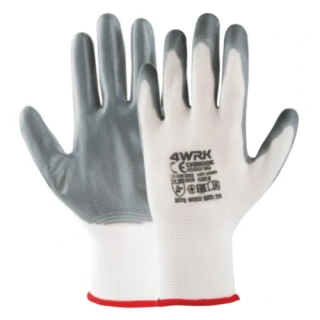 4WRK Chinook XKS1001 WG rukavice White/Grey 7-11