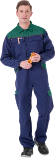 Reis FOREST KF GZ pracovní kombinéza Blue/Green 48-62