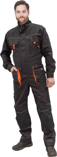 Leber&Hollman FORMEN SBP pracovní kombinéza Grey/Orange 46-62