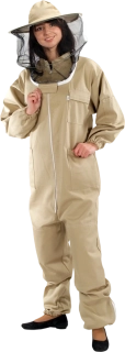 Adamek BEE COV31 kombinéza s čepicí zapínanou na zip Begie M-2XL