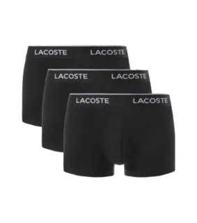 Lacoste 5H1300 Boxer 3 PACK černé