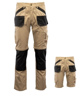 Polstar Brixton PRACTICAL multifunkční kalhoty 2V1 béžové 48-62