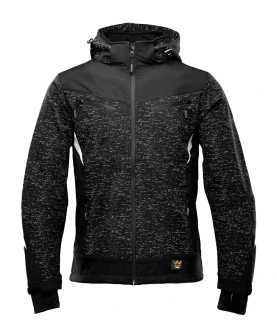 Polstar CROSS Softshellová bunda Black