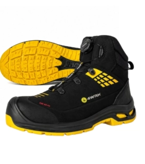 4WRK POLLUX S3S SR ESD obuv black/yellow 39-46