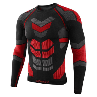 Procera ICELAND termo triko black/red