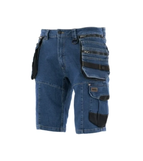 Sara COYOTE Jeans kraťasy modrá/černá S-3XL