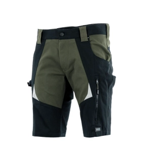 Sara COTTONFLEX 2 Way stretch kraťasy černá/olivová M-2XL