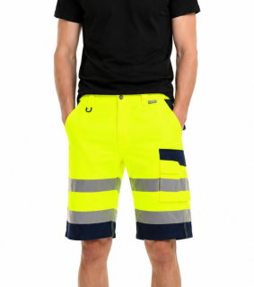 Sara Drago kraťasy HI-VIS Yellow/Black S-3XL