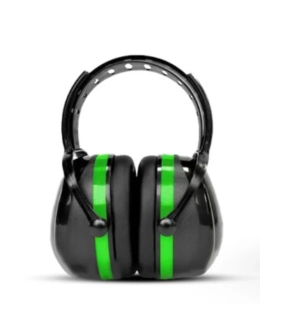 4WRK ECHO FM-2A sluchátka black/green 33 dB