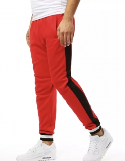 Pánské kalhoty červené Dstreet UX3359 XL