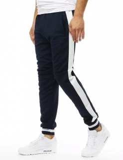 Pánské teplákové kalhoty tmavě modré Dstreet UX3361 XL