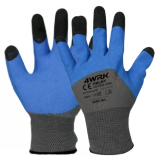 4WRK Halny XKS1020 GBB rukavice Black/Grey 7-11