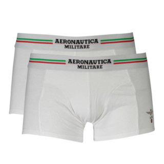 Aeronautica Militare SCOBX001J508 Boxer 2 PACK bílé